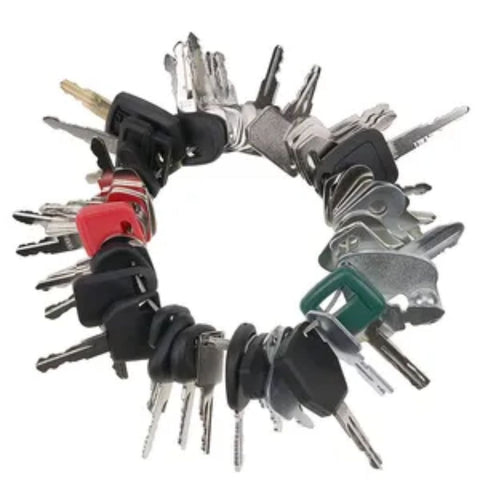 47 Pcs Llaves de Ignición