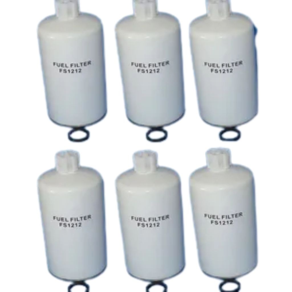 6Pcs Filtro Separador de Agua y Combustible  FS1212