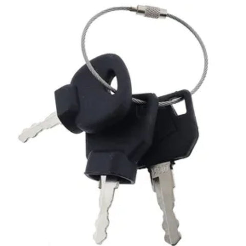 Llave de encendido de 3 piezas